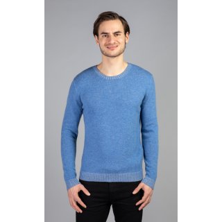Pullover meliert sky-light gray XL