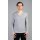 Pullover V-Ausschnitt light gray-white 3XL